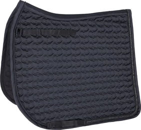 Covalliero Schabracke Black mit Glitzersteinen Anniversary für Warmblut in Schwarz – Bild 1 von 3