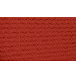 Covalliero Schabracke mit Strasssteinen aus Polyester in Rot und Braun – Bild 1 von 2