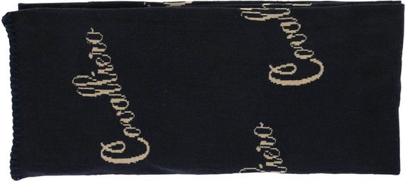 Covalliero Schal aus Garn in Dark Navy Blau für Herbst und Winter – Bild 1 von 1
