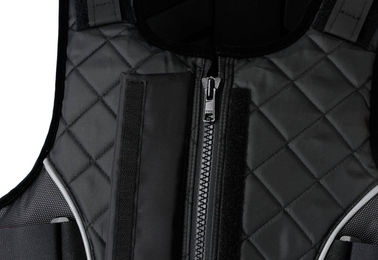 Covalliero Sicherheitsweste ProtectoFlex light für Kinder mit Rückenprotektor Schwarz Größe S aus Nylon – Bild 1 von 5