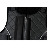 Produktbild von Covalliero Sicherheitsweste ProtectoFlex light für Kinder mit Rückenprotektor Schwarz Größe S aus Nylon