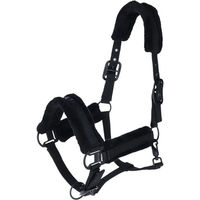 Produktbild von Covalliero Stallhalfter Cob Schwarz aus Polyester