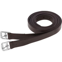Produktbild von Covalliero Steigbügelriemen für Pferde aus Leder für Kinder in Schwarz 130 cm Paar - 2 x 130 cm