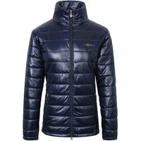 Produktbild von Covalliero Steppjacke für Damen in Blau Größe M wasserabweisend aus Polyester