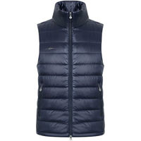 Produktbild von Covalliero Steppweste für Herren in Blau Größe XXL wasserabweisend aus Polyester