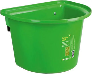 Produktbild von Covalliero Türfutterautomat für Pferde aus Kunststoff in Grün