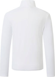 Covalliero Turnier Reitshirt Kids Longsleeve aus Polyester Blau Weiß Größe 164/170 – Bild 1 von 5