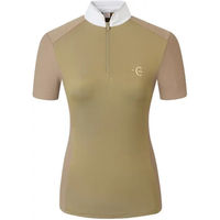 Produktbild von Covalliero Turniershirt Competition FS26 Damen Reitshirt Kurzarm Braun Grösse L