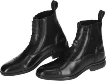 Produktbild von Covalliero Vienna Reitstiefel aus Leder für Damen und Herren in Schwarz Größe 42