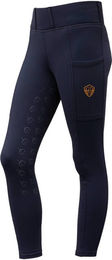 Covalliero Winter Reitleggings für Kinder in Blau Größe 152/158 – Bild 1 von 2