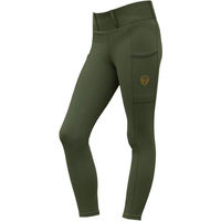 Produktbild von Covalliero Winter Reitleggings HW 2026 Kinder Forest Green Größe 152/158