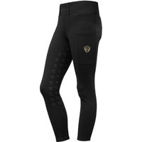 Produktbild von Covalliero Winter Reitleggings HW 2026 Kinder Schwarz Größe 140/146