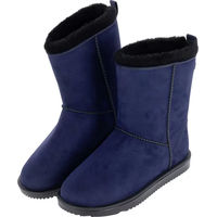 Produktbild von Covalliero Winter Reitstiefel Damen aus Kunstleder Blau Größe 41