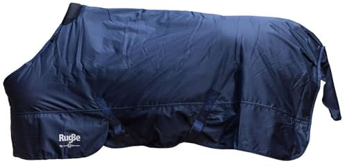 Produktbild von Covalliero Winterdecke RugBe 300 Outdoordecke für Pferde Dark Navy Blau XL 155 cm wasserabweisend
