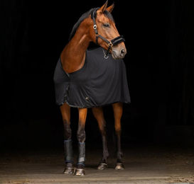 CovallieroCool Kühldecke aus Polyester Schwarz 165cm – Bild 1 von 3