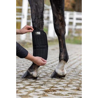 Produktbild von CovallieroTherm Keramik Gamaschen für Pferde Schwarz