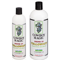 Produktbild von Cowboy Magic Shine In Yellow Out Shampoo für Pferde 473 ml