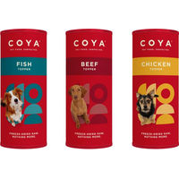 Produktbild von Coya Adult Hund Topper Mixpaket 3 Sorten Geflügel und Fisch Pulver 150 g