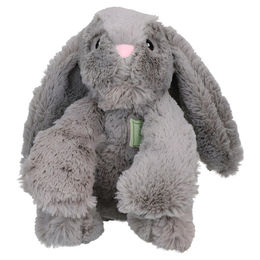 Cozy Dog Bunny Plüschspielzeug für Welpen Grau mit Beruhigungsfunktion – Bild 1 von 6