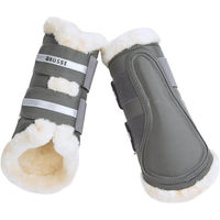Produktbild von Cozy Dog Gamaschen für Hunde aus Nylon in Grau Größe L