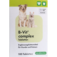 Produktbild von cp-pharma B-Vit Complex Vitamin Tabletten für Hunde und Katzen 100 Stück