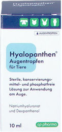 cp-pharma Hyalopanthen Augentropfen für Tiere mit Hyaluronsäure und Dexpanthenol 10 ml – Bild 1 von 1