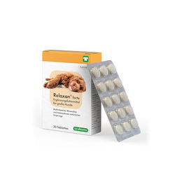 cp pharma Relaxan forte Beruhigungstabletten für große Hunde mit Multivitaminen 30 Stück – Bild 1 von 2