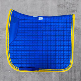 Produktbild von Cravallino Dressur Sattelzubehör Blau Gelb