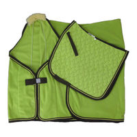 Produktbild von Cravallino Polartec Fleece-Abschwitzdecke Farbe Cactus Grün