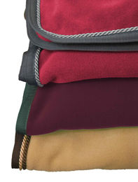 Produktbild von Cravallino Polartec Fleece-Abschwitzdecke in Bordeaux Rot