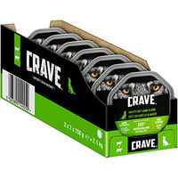 Produktbild von Crave Adult Hundefutter Nassfutter Pastete mit Lamm und Rind Getreidefrei 14 x 150g - 14 x 150 g