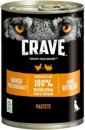 Crave Adult Nassfutter für Katzen Huhn und Truthahn Stückchen in Sauce getreidefrei 6x400 g - 6 x 400 g – Bild 1 von 3