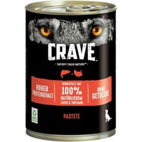 Produktbild von Crave Adult Nassfutter Lachs und Truthahn Getreidefrei 6x400 g - 6 x 400 g