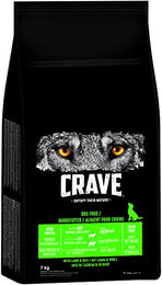 Crave Adult Trockenfutter für Hunde mit Lamm und Rind getreidefrei 7kg - 7 kg – Bild 1 von 5