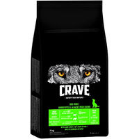 Produktbild von Crave Adult Trockenfutter für Hunde mit Lamm und Rind getreidefrei 7kg - 7 kg
