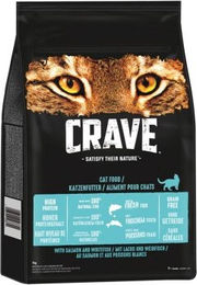 Produktbild von Crave Getreidefreies Katzenfutter mit Lachs und Weißfisch für Adult Katzen 2x7 kg - 2 x 7 kg
