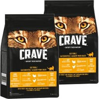 Produktbild von Crave Getreidefreies Trockenfutter für erwachsene Katzen mit Truthahn und Huhn 2x7 kg - 2 x 7 kg