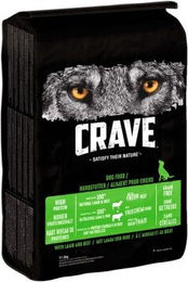 Produktbild von Crave Hundefutter Adult Lamm und Rind Getreidefrei 23 kg - 2 x 11,5 kg