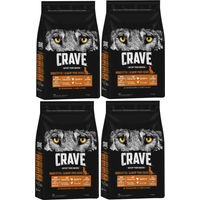Produktbild von Crave Hundefutter Adult Truthahn und Huhn 4 x 2,8kg