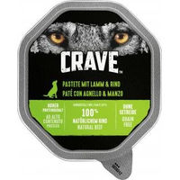 Produktbild von Crave Hundefutter Pastete Lamm und Rind Adult Getreidefrei 14 x 150 g - 14 x 150 g