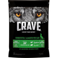 Produktbild von Crave Hundetrockenfutter Adult Lamm und Rind Getreidefrei 1 kg - 6 x 1 kg
