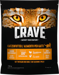 Crave Katzen Trockenfutter Adult Truthahn und Huhn getreidefrei 750g - 750 g – Bild 1 von 13