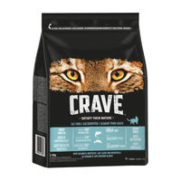 Produktbild von CRAVE Katzentrockenfutter Lachs und Weißfisch getreidefrei Adult 2,8 kg - 2,8 kg