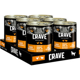 Crave Nassfutter Huhn und Truthahn für erwachsene Katzen getreidefrei 6x400g – Bild 1 von 4