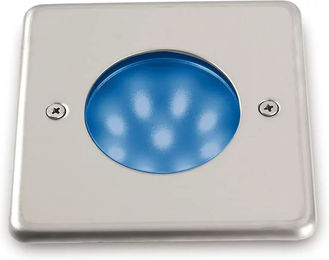 Cristher Lighting LED Einbau-Spot für Wand und Decke Nat Square IP68 SMD Azul CRI80 – Bild 1 von 1