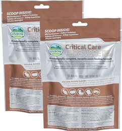Produktbild von Critical Care Fine Grind Veterinärdiät Hauptfutter für Meerschweinchen Chinchilla Kaninchen Reptilien und Vögel 1000g