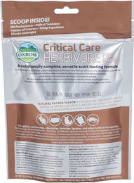 Critical Care Fine Grind Veterinärdiät Hauptfutter für Meerschweinchen, Chinchilla, Kaninchen und Vögel 1000g – Bild 1 von 2