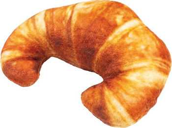 Croci Bakery Street Croissant Katzenminze Spielzeug für Katzen aus Polyester beige 9 cm - 1 Stk. – Bild 1 von 6