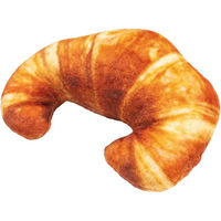 Produktbild von Croci Bakery Street Croissant Katzenminze Spielzeug für Katzen aus Polyester beige 9 cm - 1 Stk.