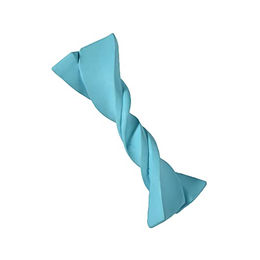 Produktbild von Croci Bürste Gioco Gomma Twist M Blau für kleine Hunde zur Fellpflege